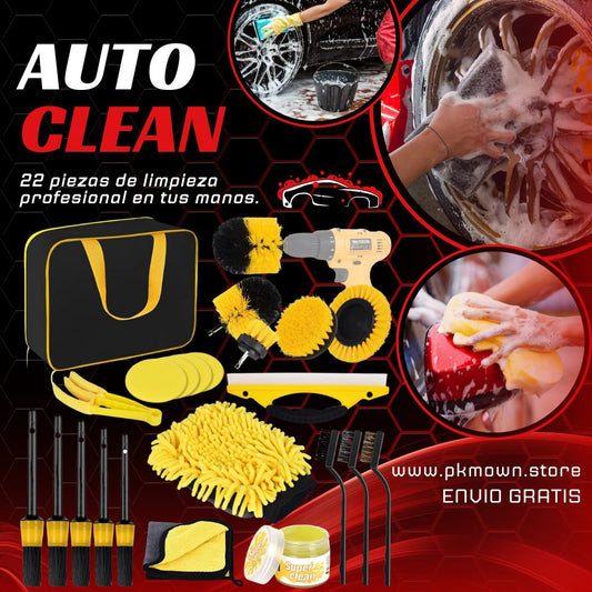 AutoClean TWIMO  (Kit De Limpieza 22 Piezas Carro)
