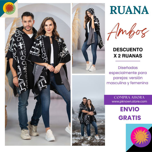 AMBOS RUANAS PAREJA, ELLA Y EL
