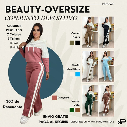 BEAUTY OVERSIZE (Conjunto Deportivo Nueva Colección)